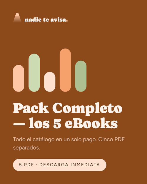El Pack Completo — Los 5 eBooks - nadie te avisa