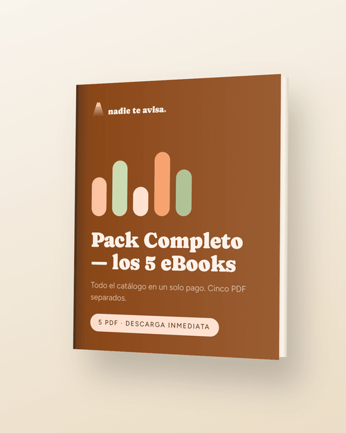 El Pack Completo — Los 5 eBooks - nadie te avisa